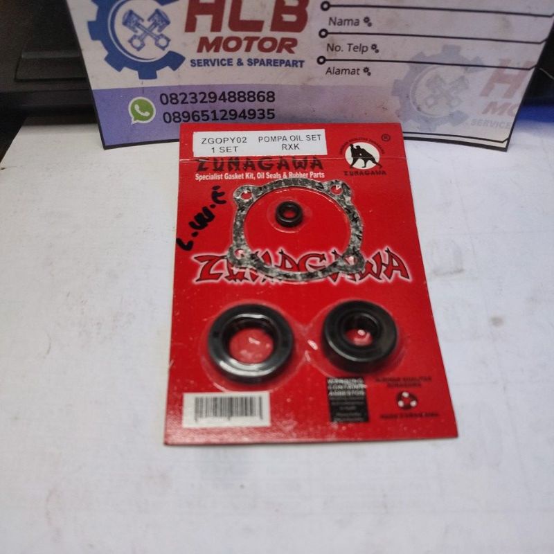 Seal Pompa oli set Rx king Lama Rxz Rx Spesial