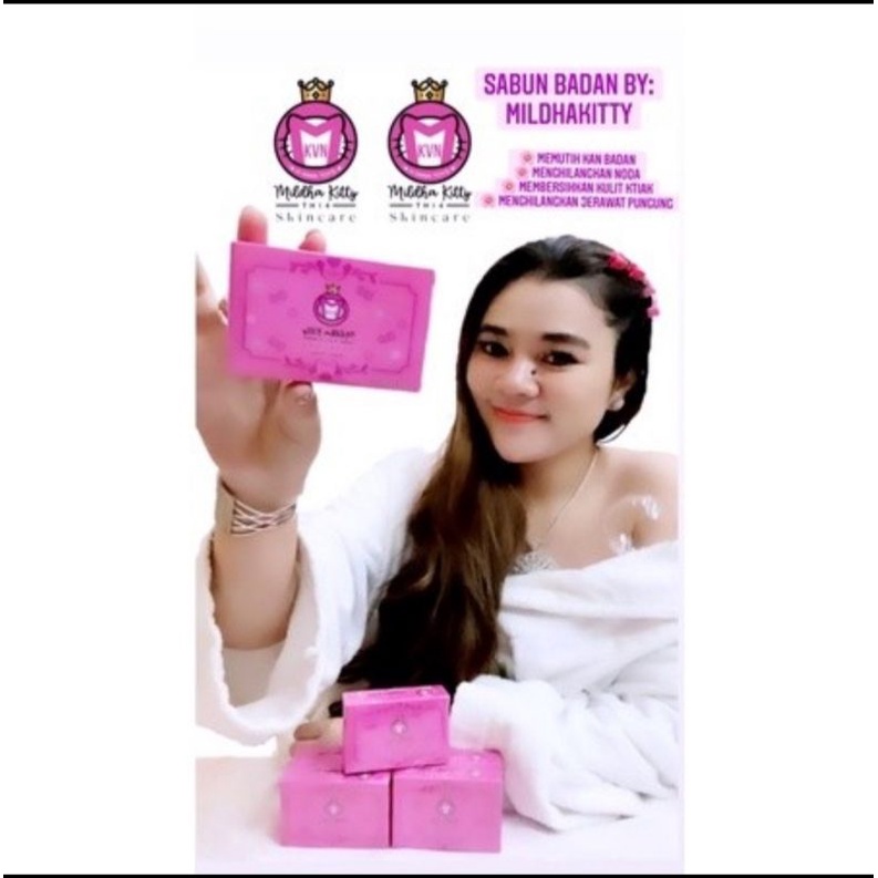 Sabun Mildhakitty / sabun penghilang noda / sabun badan mildhakitty