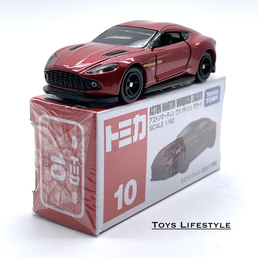 Mobil Tomica Diecast 10 Aston Martin Vanquish Zagato (2 Warna)