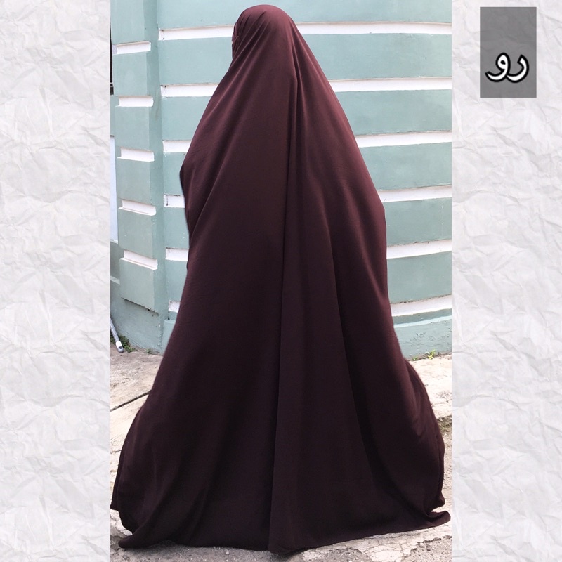 ABAYA FRENCH KHIMAR OVERHEAD / ABAYA ONE PIECE / FRENCH KHIMAR ONE PIECE