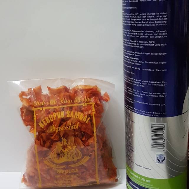 

Kripik Sambal Teri Sibolga 1 ons minimal beli 2