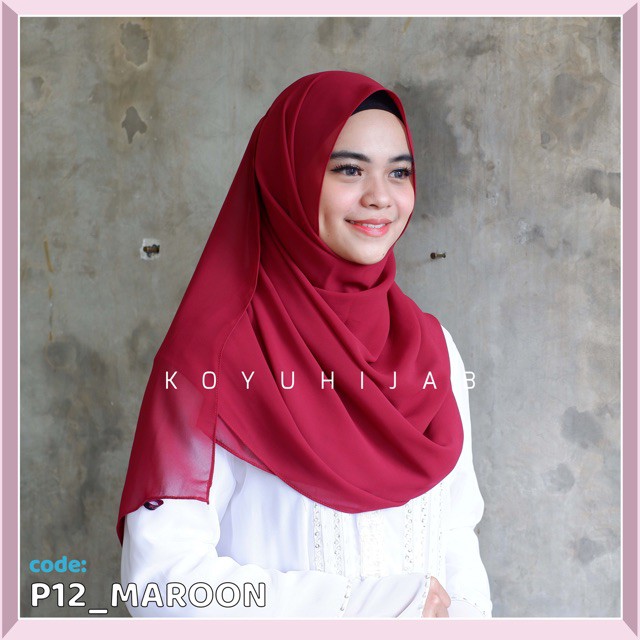 Koyu Hijab PASMINA Part 1 ceruti premium import p12