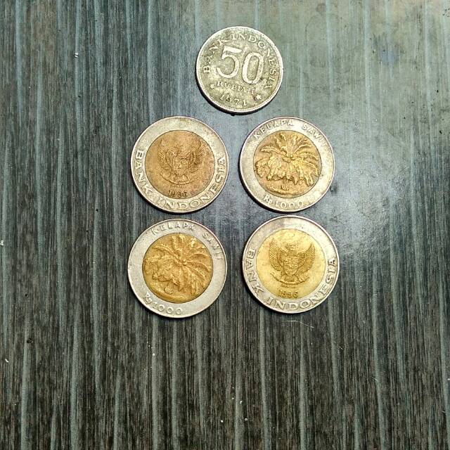 Uang koin kuno indonesia