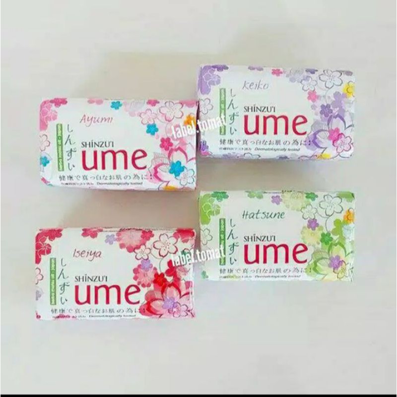 Sabun Shinzui Ume 72g Shopee Indonesia
