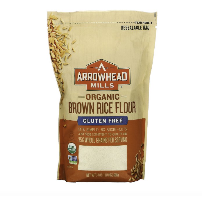 

Arrowhead Mills Organic Brown Rice Flour Gluten Free (680 g)