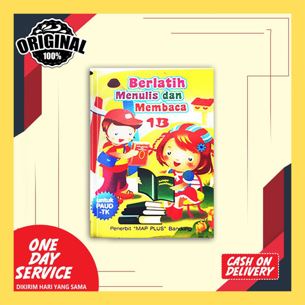 Buku Anak Tk Paud Aktivitas Anak Berlatih Menulis Membaca 1b Best Seller Shopee Indonesia
