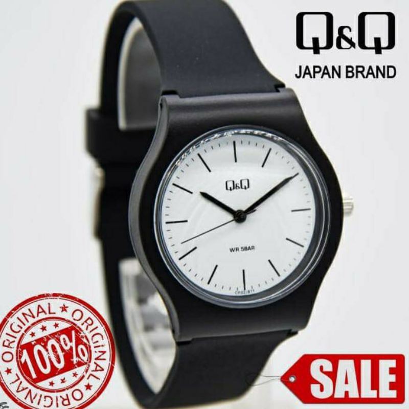 Jam tangan Unisex fashion wanita cewek pria cowok QQ QnQ Q&amp;Q CP02 CP02J ORIGINAL GARANSI ANTI AIR