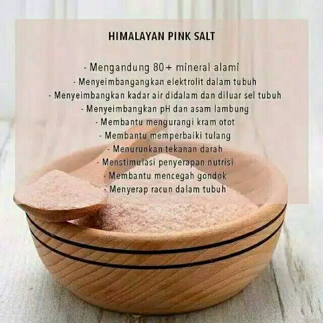 

Himalaya Salt / Garam HIMALAYA 250gr