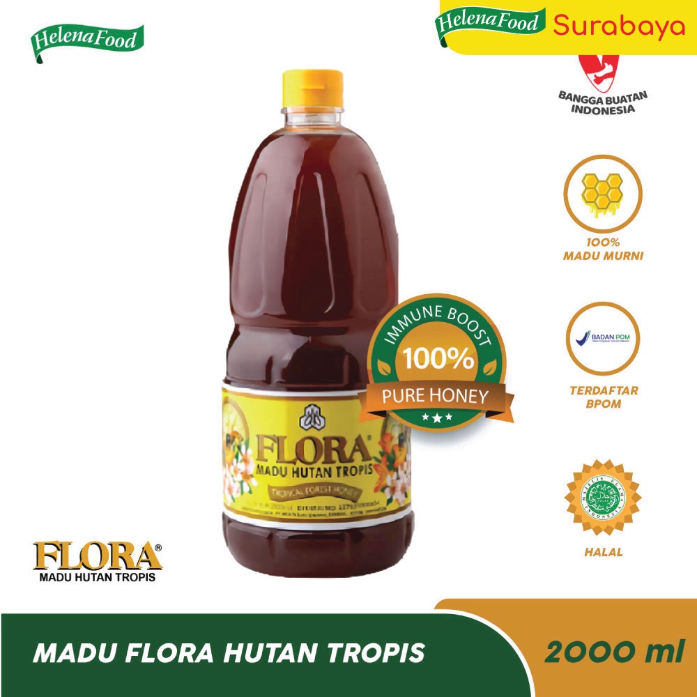 

Madu Murni Asli Hutan Tropis Flora Tropis 2000 ml