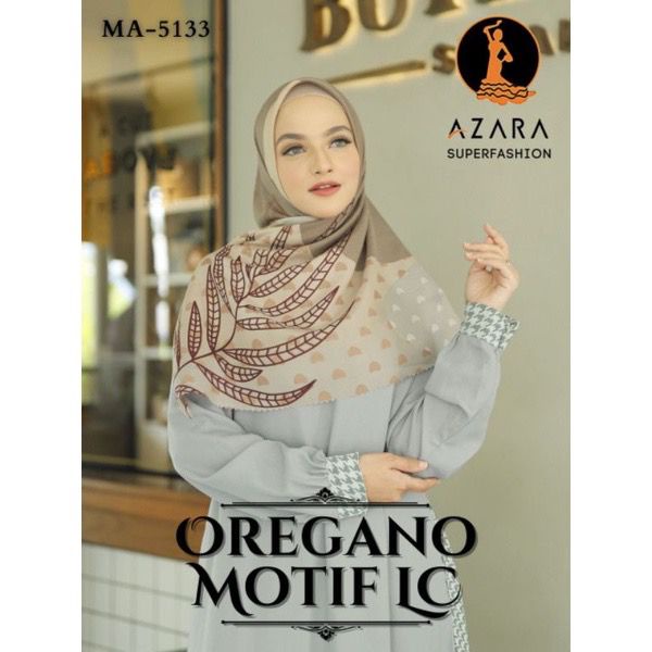 (GROSIRJAYA32) HIJAB LASERCUT AZARA VOAL MOTIF