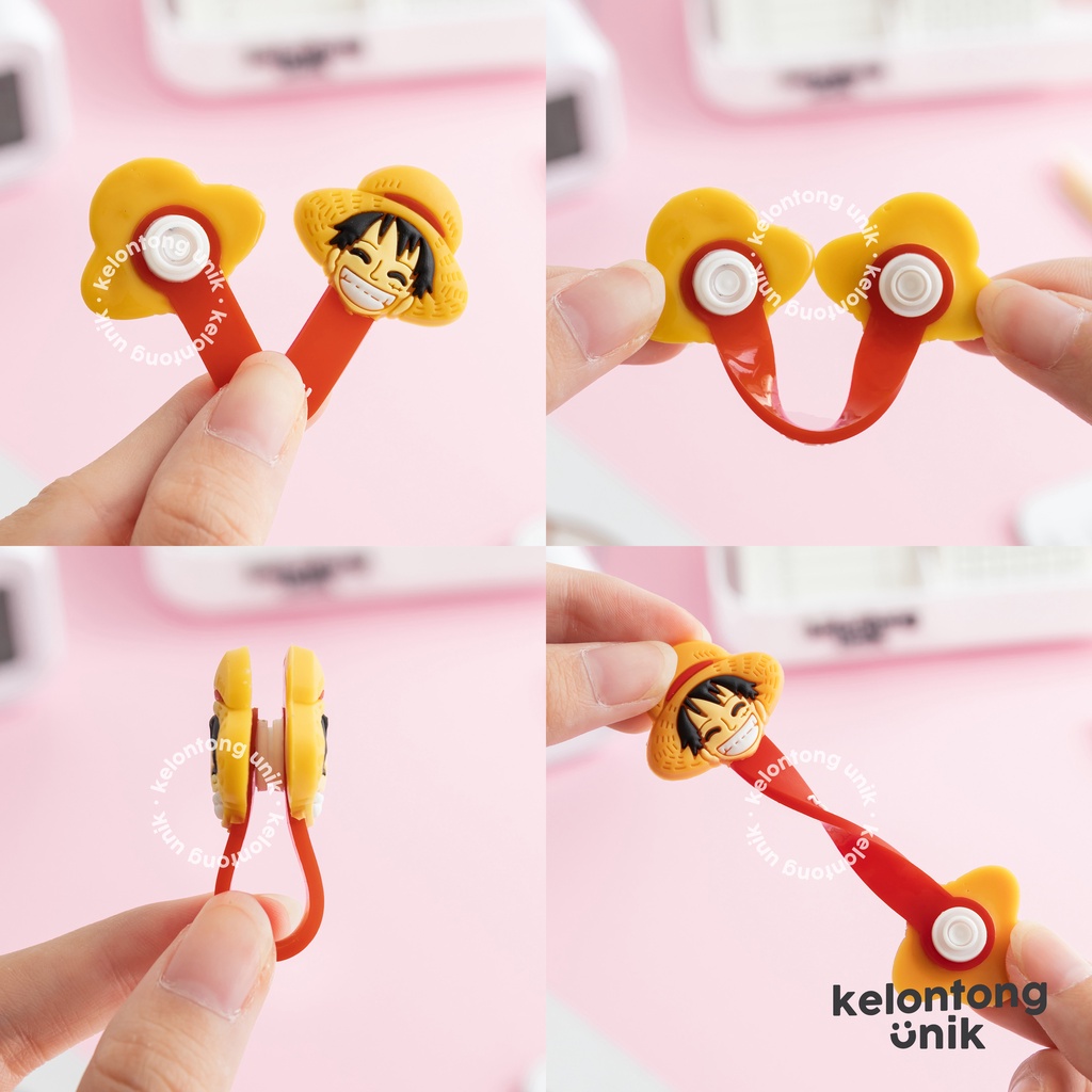 CARTOON - Penjepit Kabel/ Klip Kabel/ Pengikat Kabel/ Penggulung Kabel/ Cord Holder