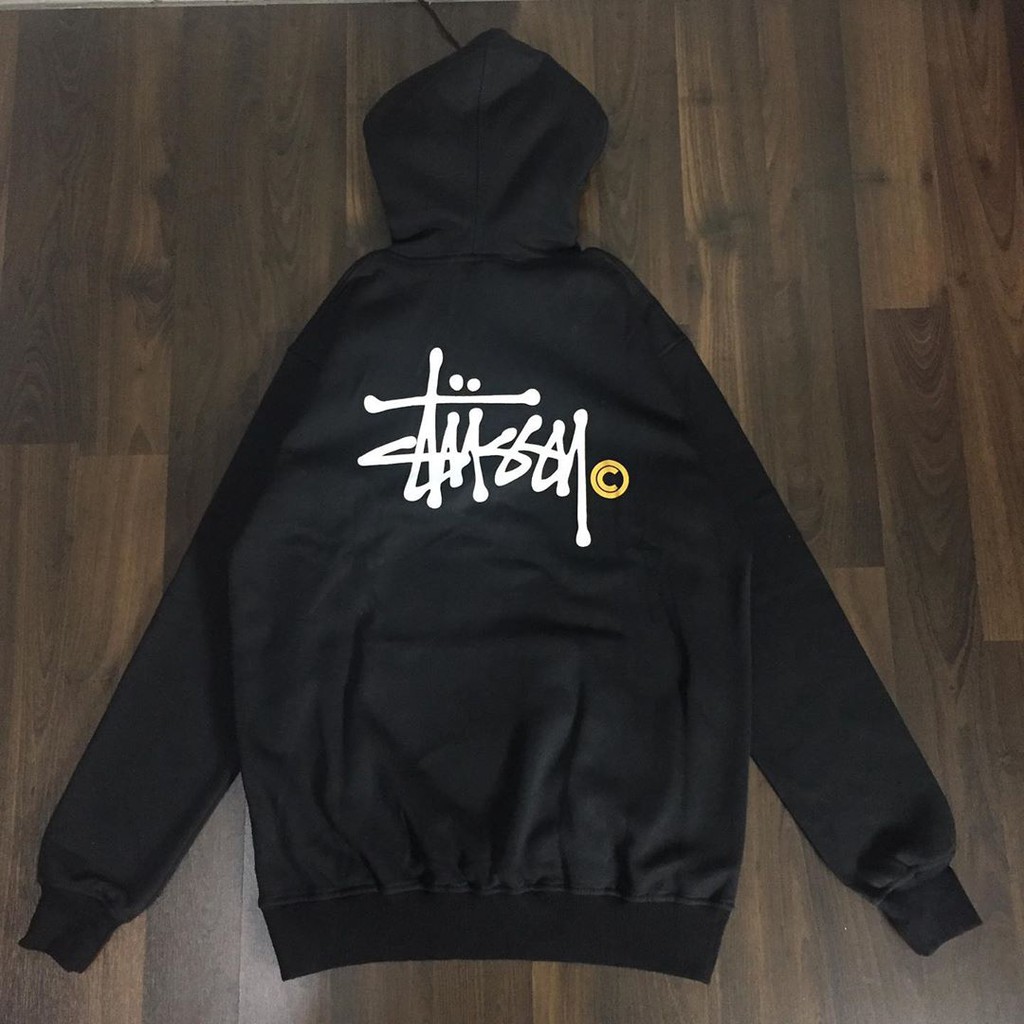 HOODIE STUSSY SCRIPT CLASSIC STUSSY MIRROR ORIGINAL SWEATER STUSSY