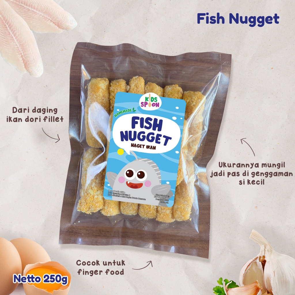 

Kids Spoon Fish Nugget/Nugget Ikan Dori for Kids [250 gr]