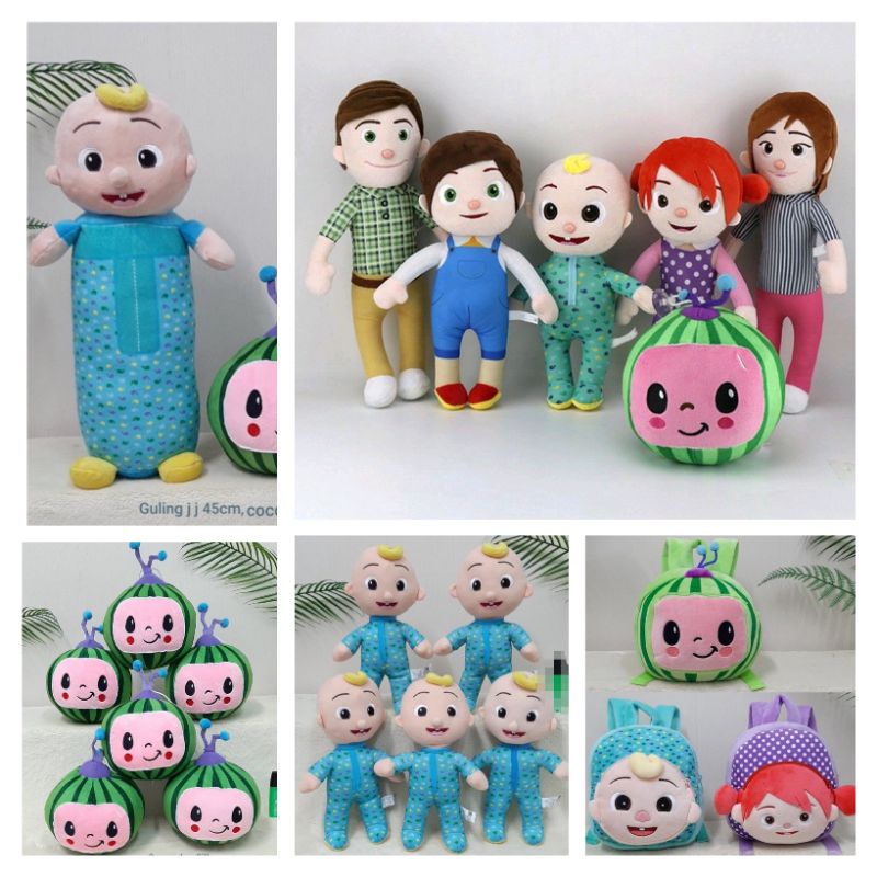 boneka/guling/tas cocomelon