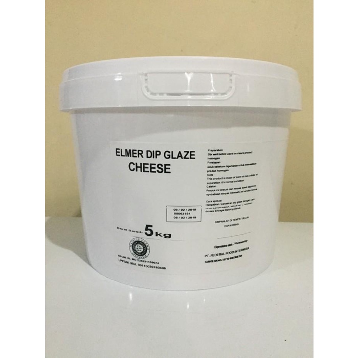 

Selai Elmer Cheese Dipping Glaze 5 Kg