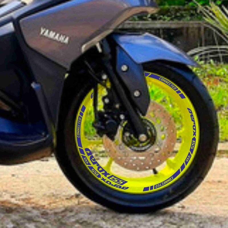 STIKER LIST VELG AEROX NEW CUTTING STICKER