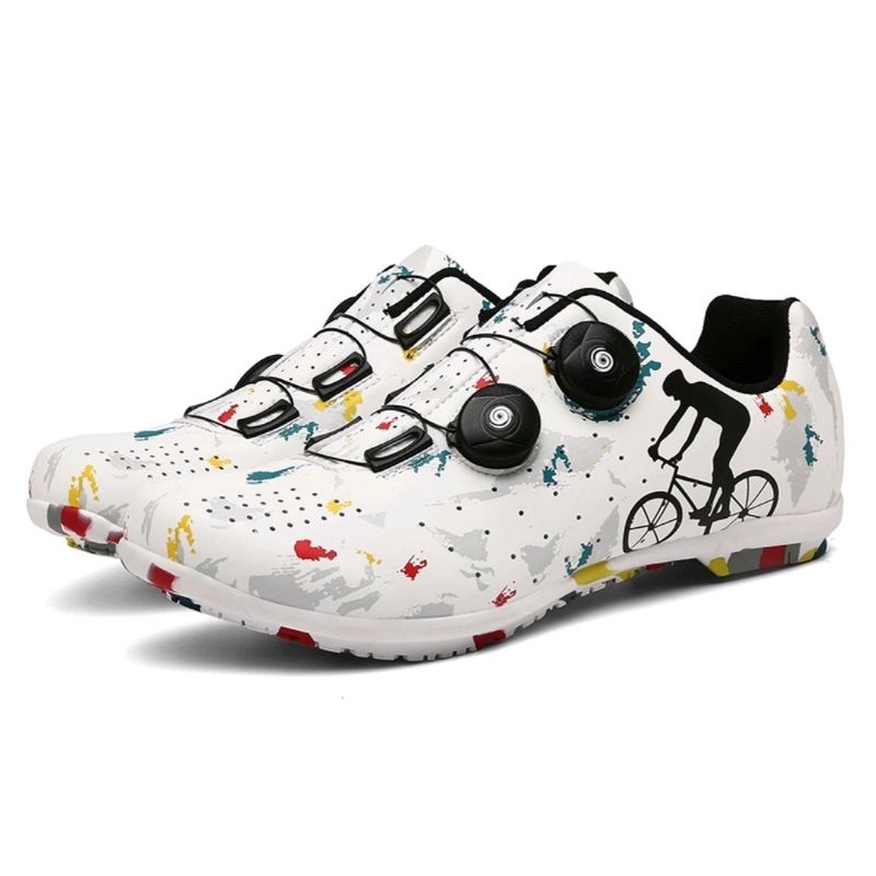 Sepatu Sepeda Pria Wanita Import Roadbike Non Cleat MTB Profesional