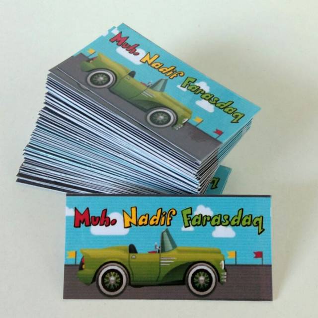 

stiker nama 20rb 100pcs 1nama