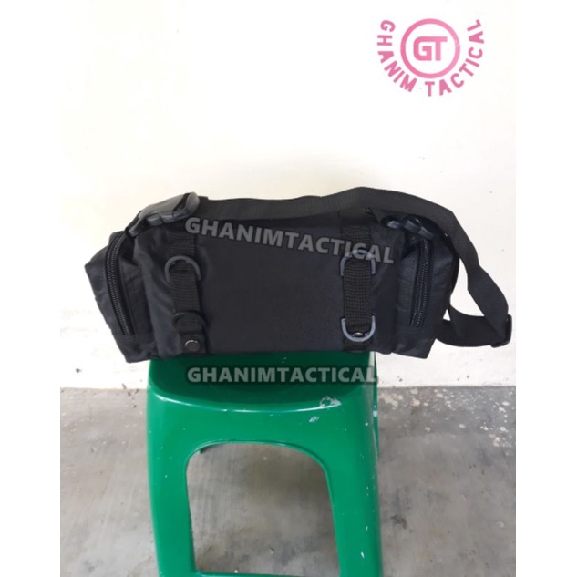 Tas Selempang Hitam Brimob TACTICAL