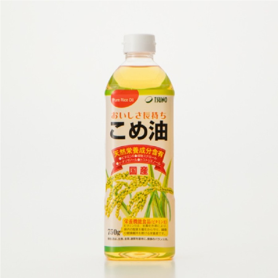 Minyak Beras Jepang Tsuno Kome Abura Pure Rice Oil 500 Gram