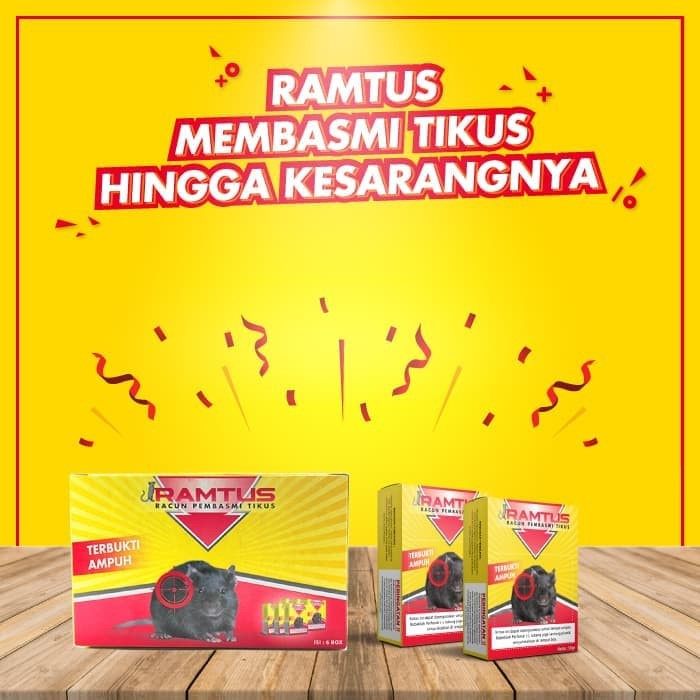 PEMBASMI TIKUS || RAMTUS || RACUN TIKUS || PEMBASMI HAMA dijamin Ampuh