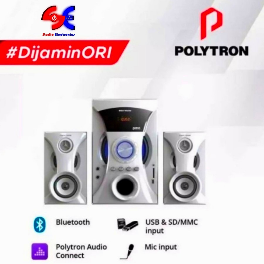 Speaker Multimedia Polytron PMA 9505 Speaker Aktif Bluetooth Terbaru