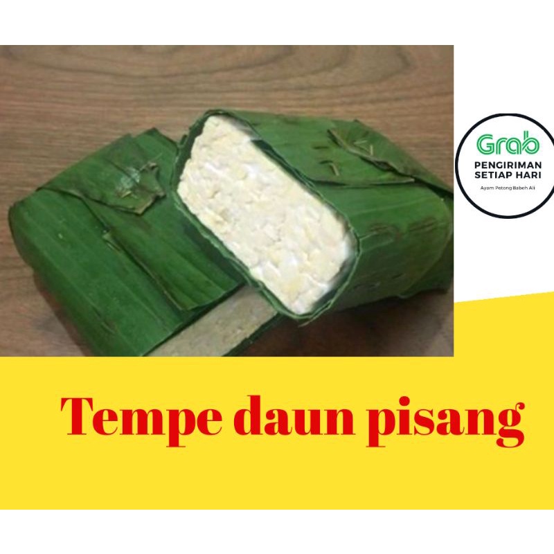 

Tempe Daun Pisang
