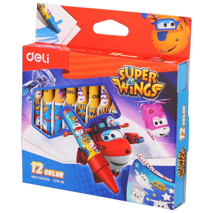 

Jualan Crayon Deli Super Wings 12 Warna Pendek - Ec21000 Bergaransi