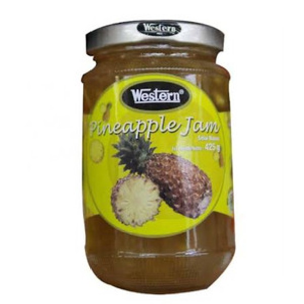 Selai Western Nanas Pineapple Jam 425 Gram