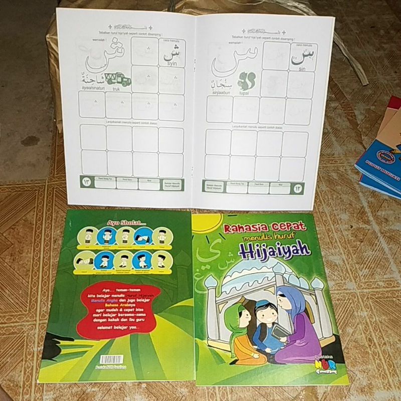 buku rahasia cepat menulis huruf Hijaiyah