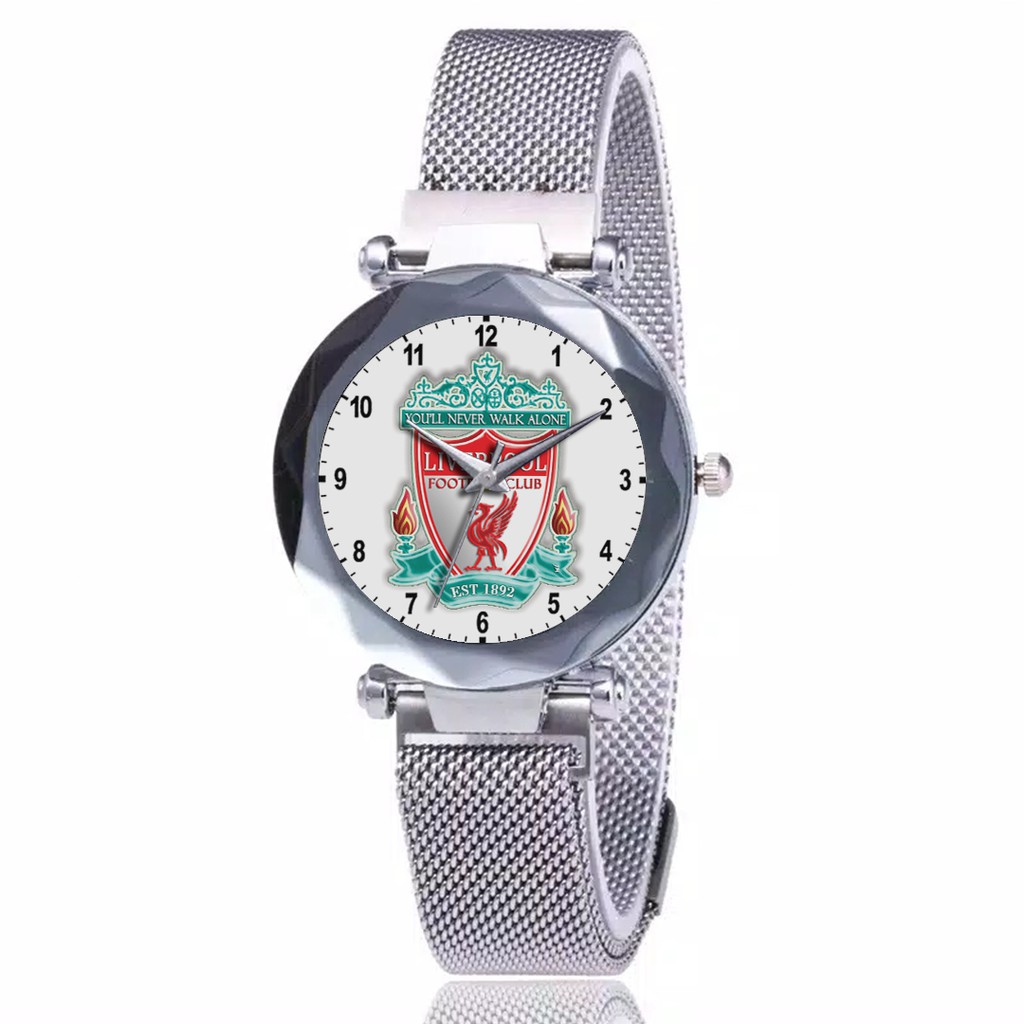 Jam Tangan Wanita Custom - LIVERPOOL 1 Free Box &amp; Batre Cadangan