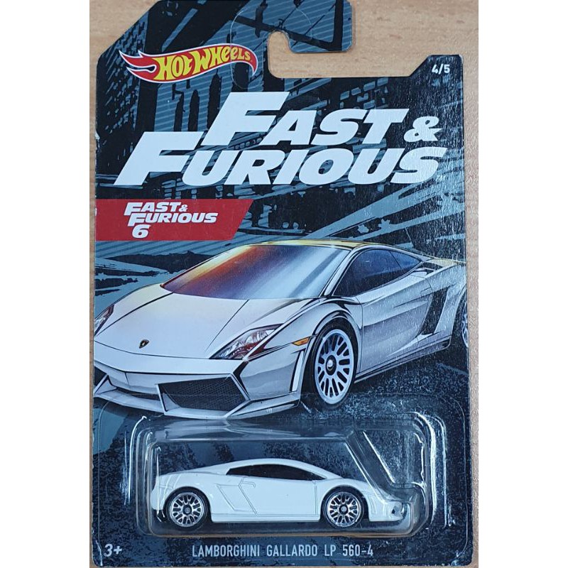 Hot Wheels Fast & Furious Lamborghini Gallardo LP 560-4