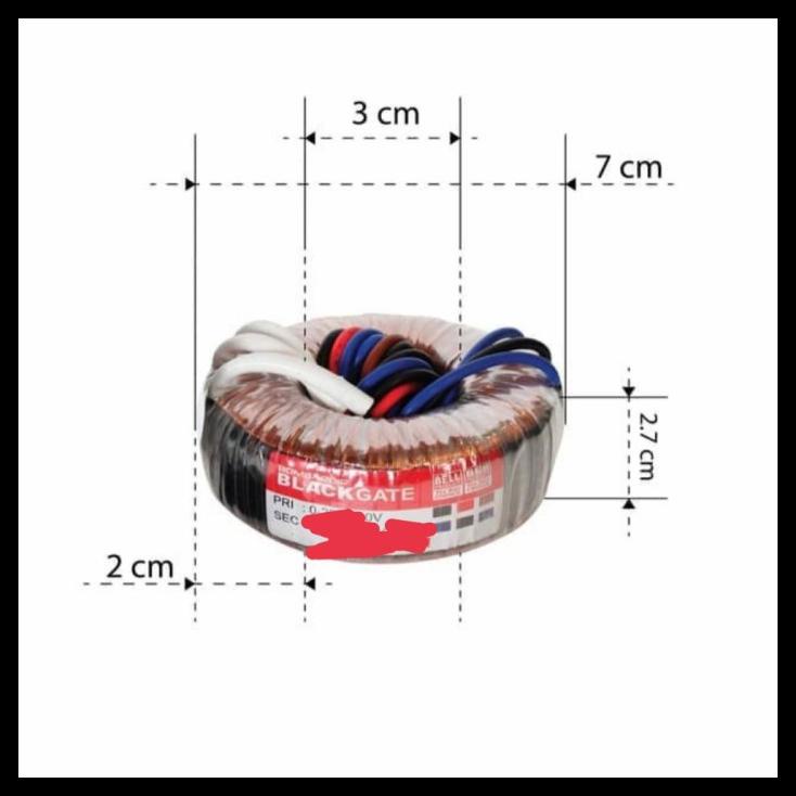 Travo Trafo 1.5A 1,5A 15V Ct Bombardir Bell Donut Toroid 15 V Original
