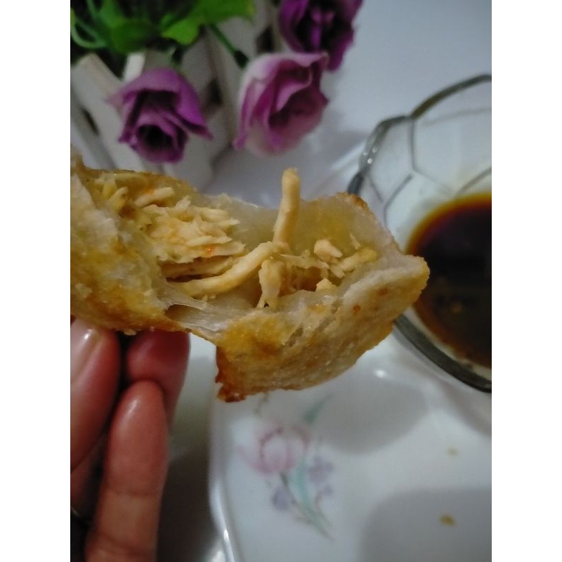 

Cireng isi ayam pedas