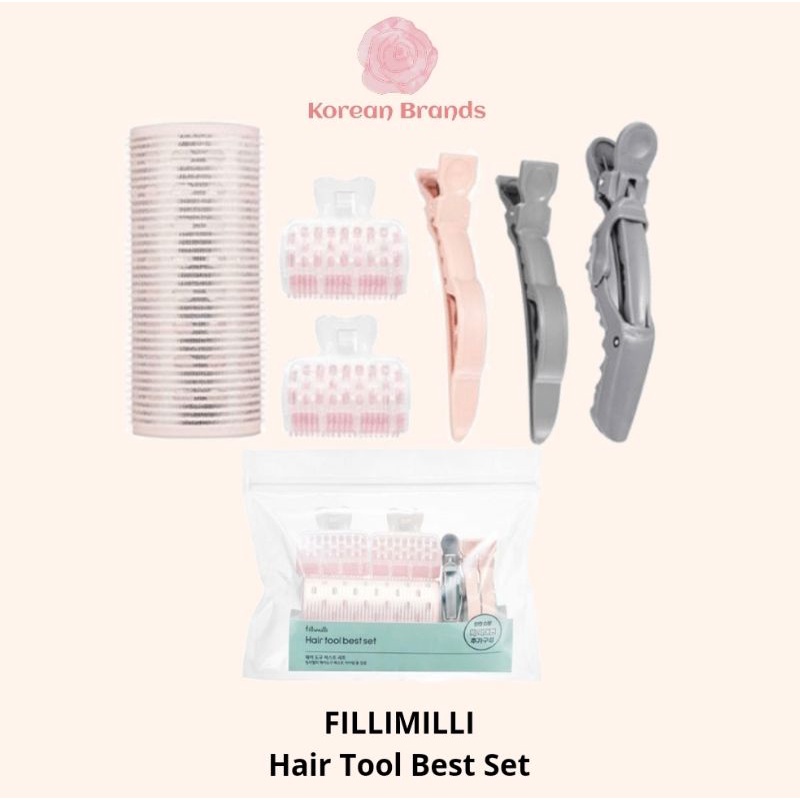 [READY] Fillimilli Hair Tool Best Set (Complete) Hair roll alligator clip