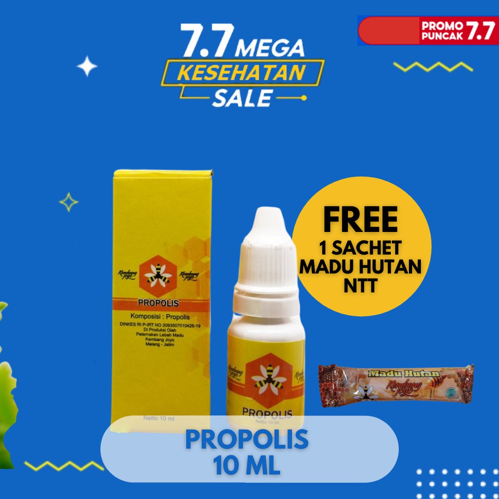 

Propolis 10ml - Madu Asli Kembang Joyo