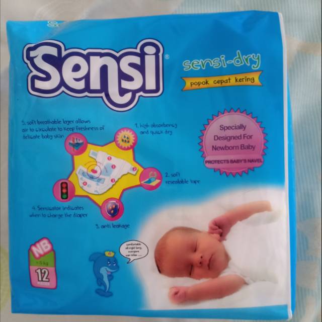 Pampers Sensi Rekat NewBorn
