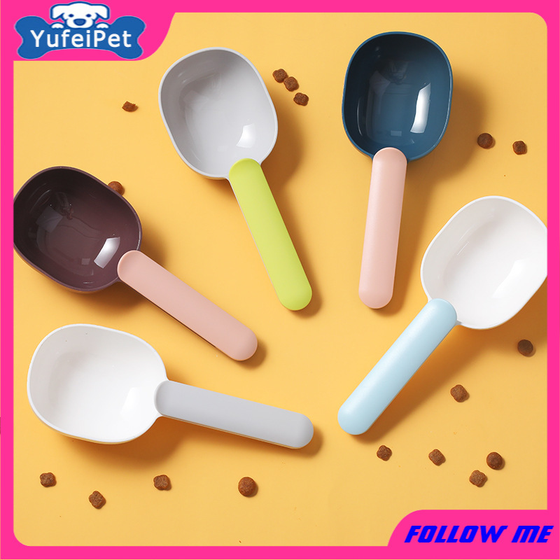 ★〓YUFeiPet〓★Pet Food Spoon Thickened ABS Cat Food Dog Food Spoon Dog Cat Supplies Multifunctional Pet Food Spoon Shovel Pet Dog Accessories