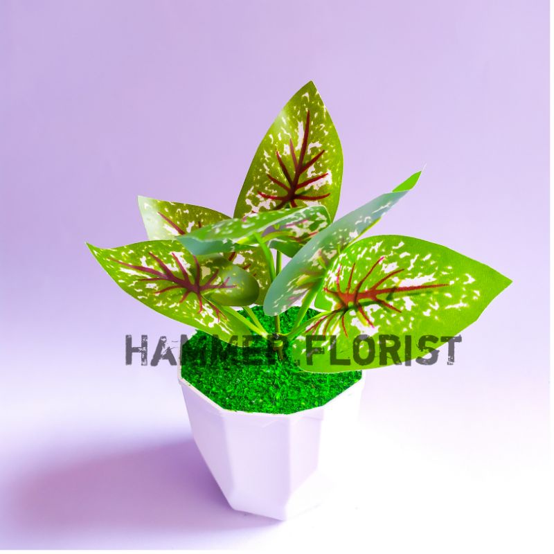 Bunga Artificial Bunga Hias Pajangan Bunga Dekorasi Rumah Meja Rangkain Bunga Pot Bunga D8-D7