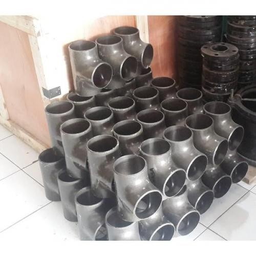TEE LAS 2 1/2 INCH SCH40 / TEE LAS BESI SCH 40 / TEE BESI LAS HITAM / TEE SCH40 / FITTING LAS MURAH