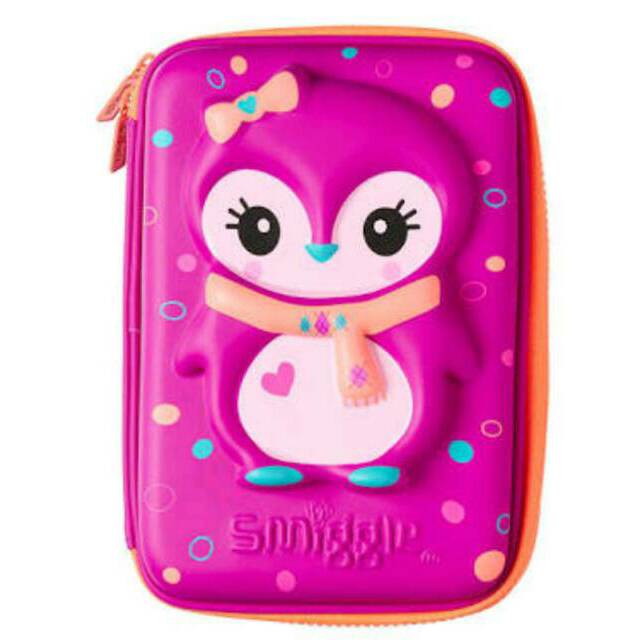 

Kotak pensil Smiggle pengguin hardtop original pencil case tempat pensil unik lucu wangi scented