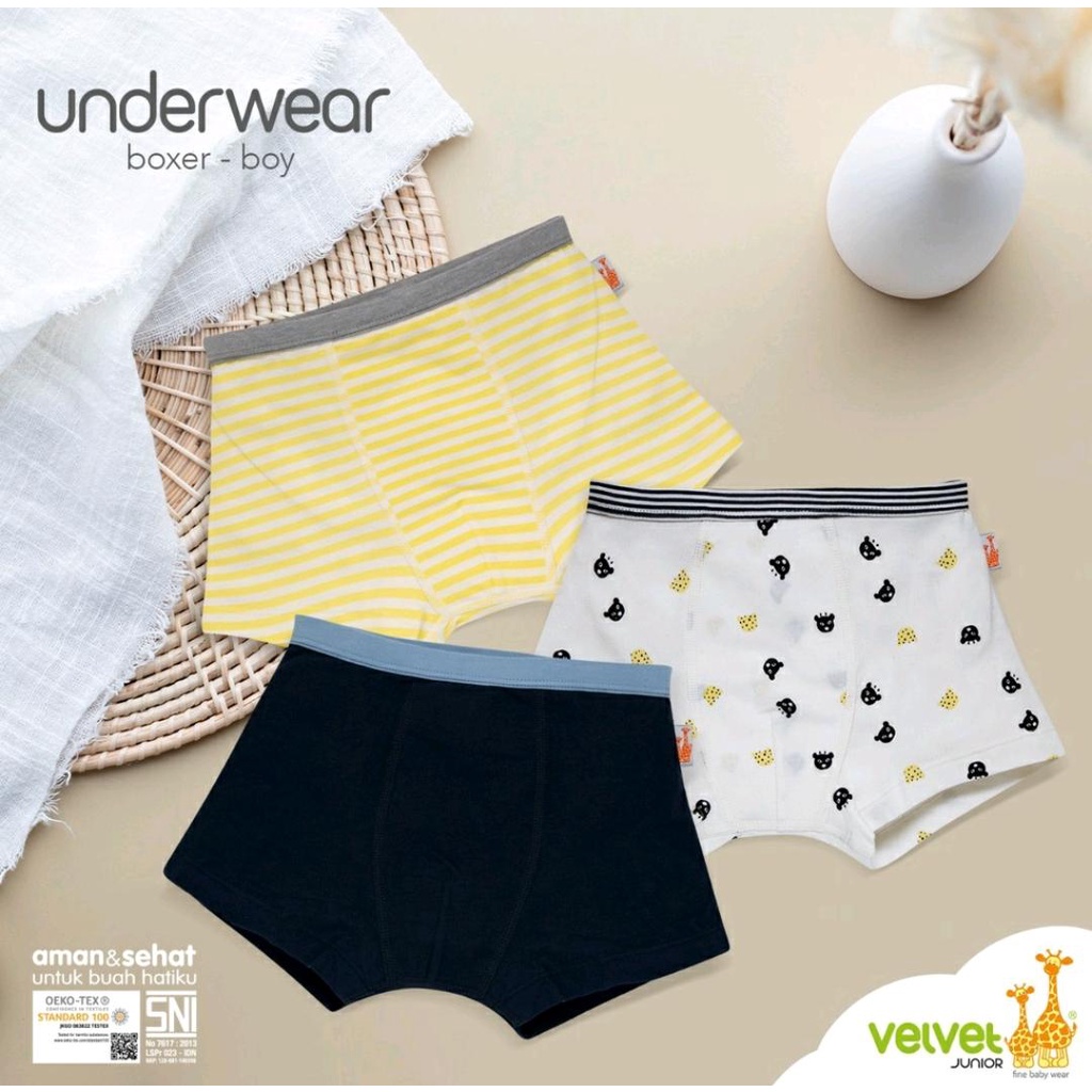 VELVET UNDERWEAR GIRL &amp; BOY / CELANA DALAM ANAK