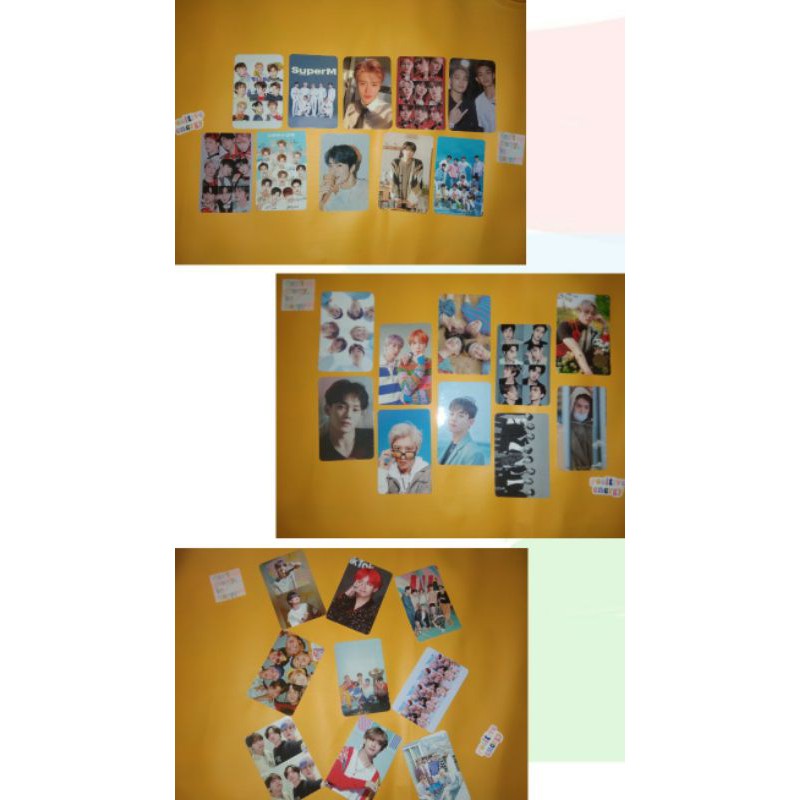 Photo card kpop