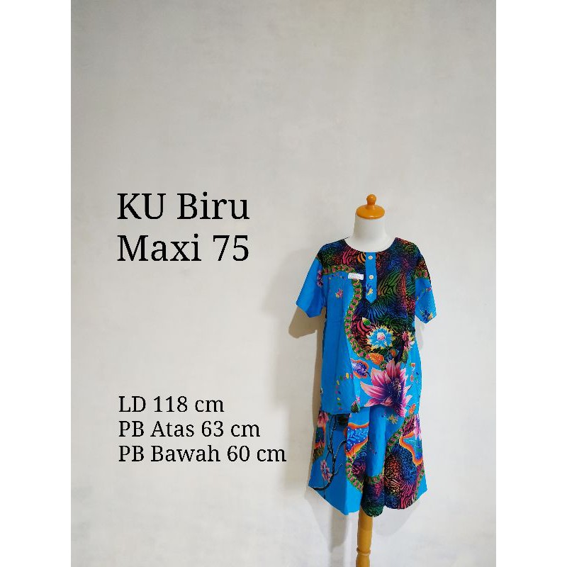 DASTER ATASAN BAWAHAN KENCANA UNGU MAXI 75B