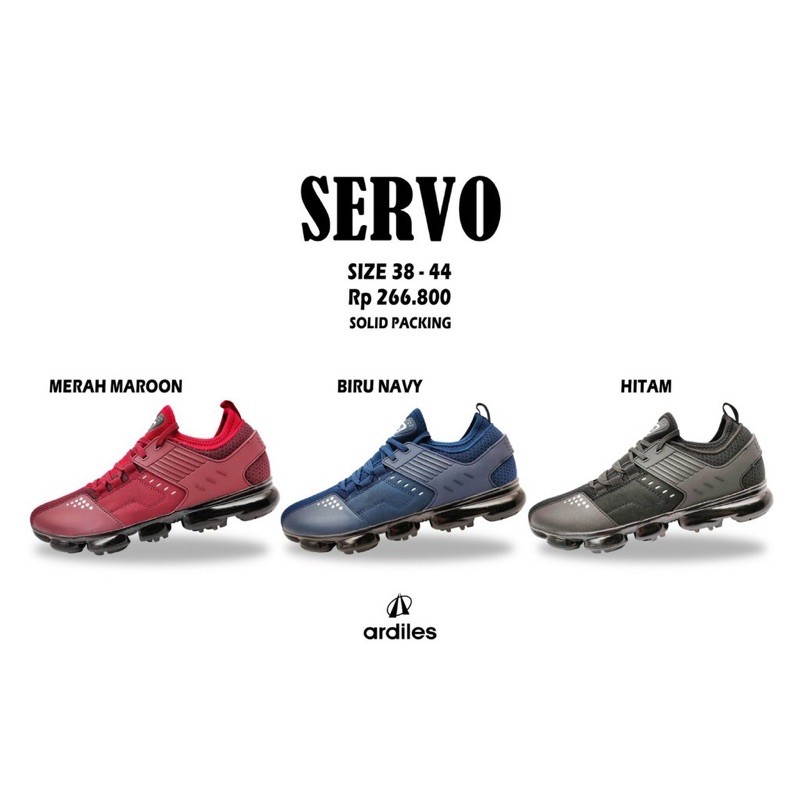 SERVO ~ SEPATU OLAHRAGA LARI RUNNING ARDILES ORIGINAL