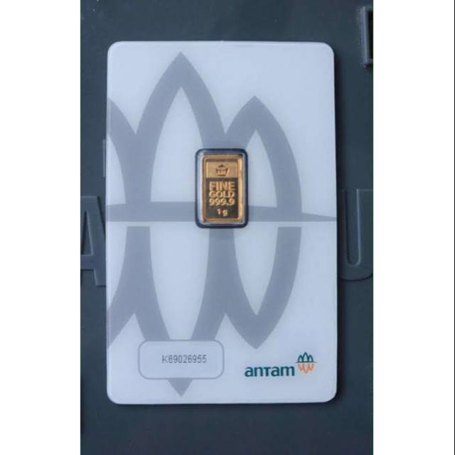 Logam Mulia Emas Antam 1 Gram Cartieye
