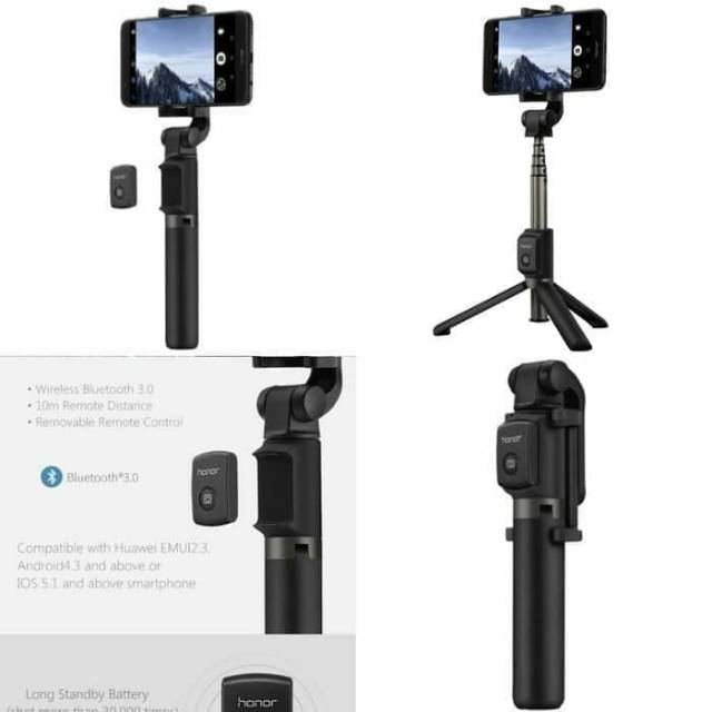Tongsis terbaik Tongsis Tripod Bluetooth Huawei Honor Original AF15
