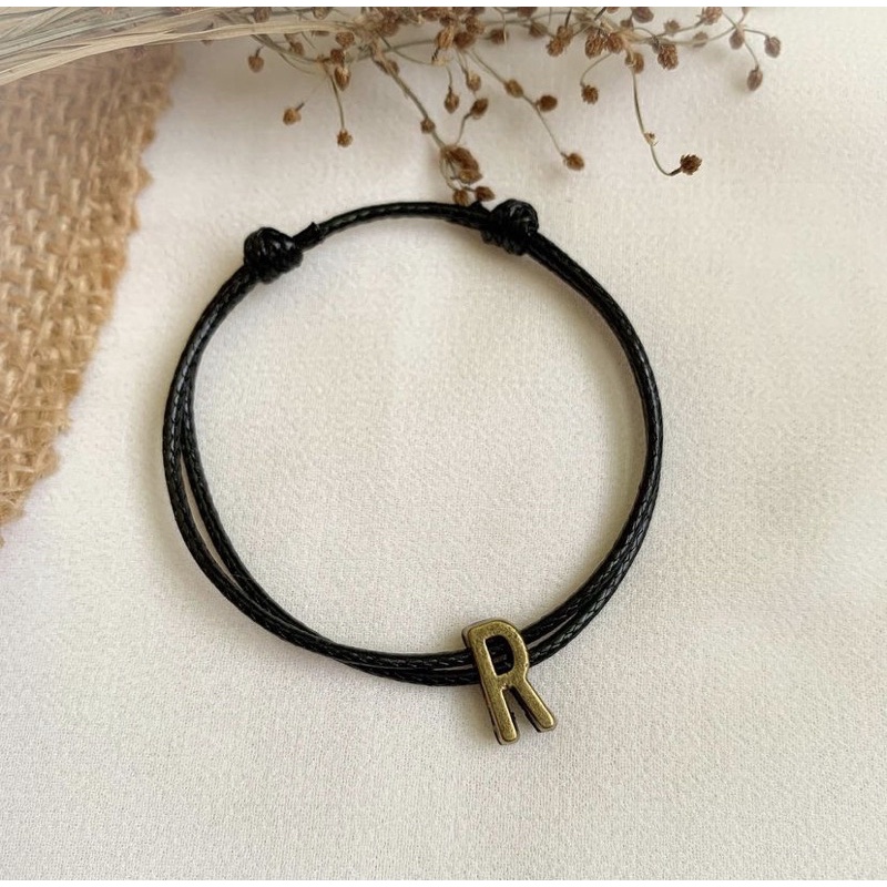 Alfabeto Bracelet Bronze | Gelang Huruf