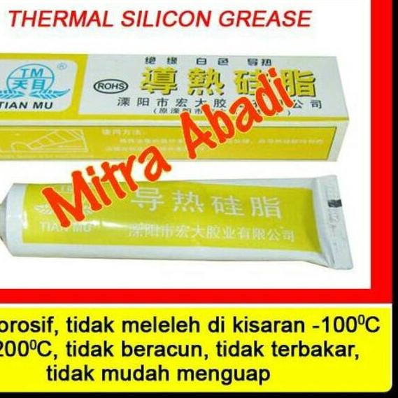 

✽ Thermal Silicone Grease Tian Mu Penghantar Panas ♠