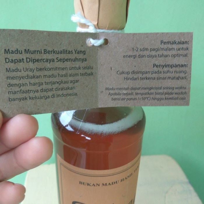 

madu- madu uray 875gr (640ml) madu murni -madu hutan-sehat alami -madu.